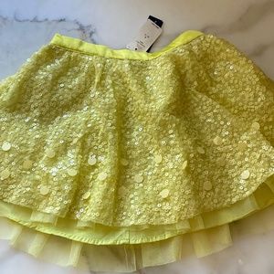 Gap sequin mini skirt